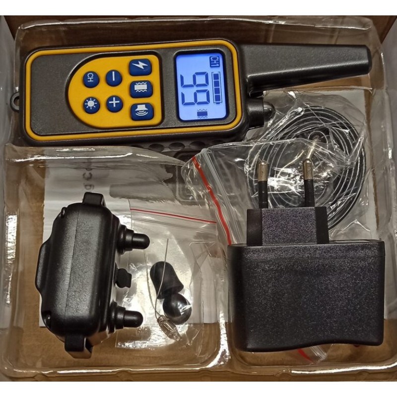 Elektrinis antkaklis skirtas šunio dresūrai „KP-01”