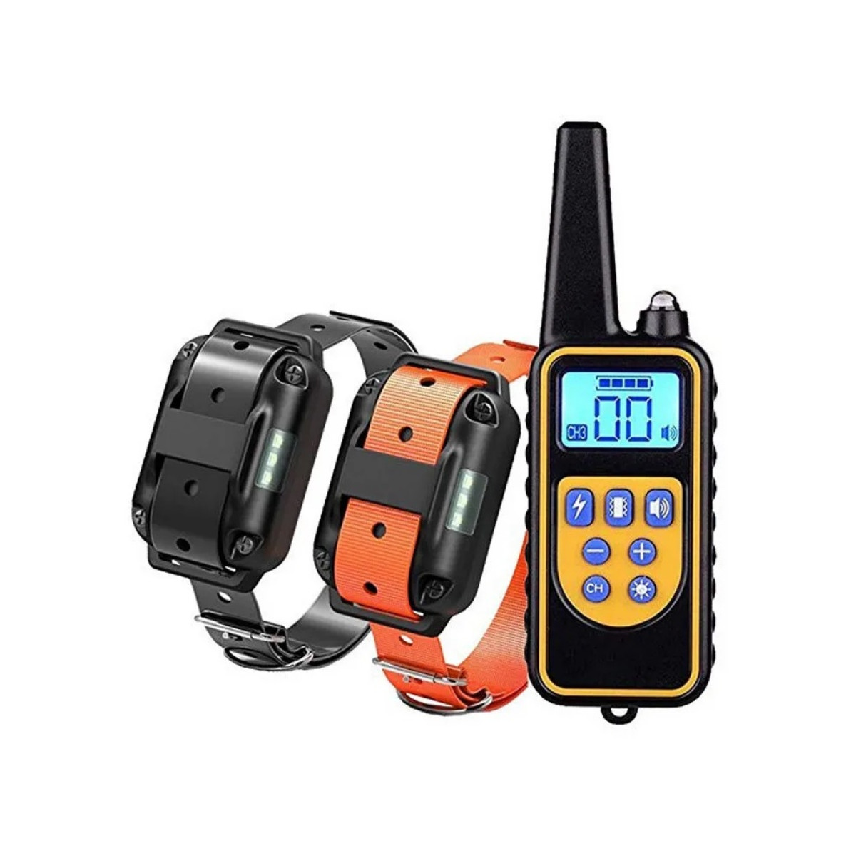 Dresūros elektriniai antkakliai 2 šunims  „KP-01/2”