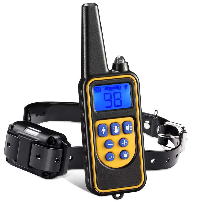 Elektrinis antkaklis skirtas šunio dresūrai „KP-01”