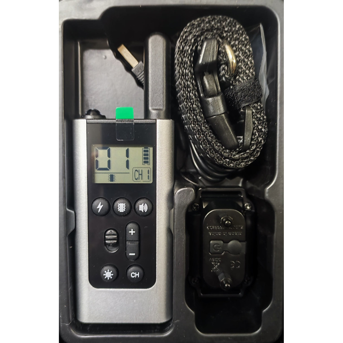 Korekcinis  antkaklis šunims „ZL-202 Grey”