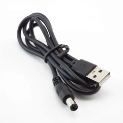 Maitinimo laidas USB / 5,5mm