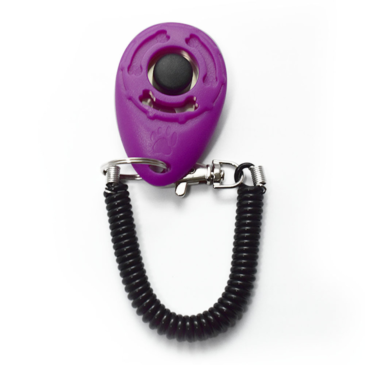 Klikeris dresūrai violetinis