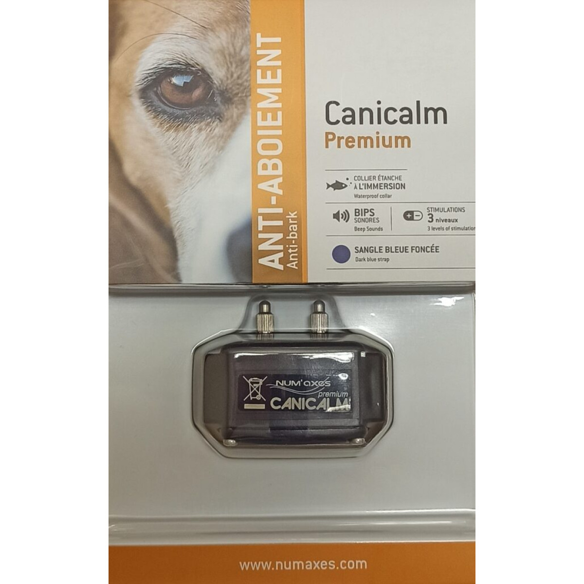Antkaklis lojimo kontrolei „Canicalm Premium” Antkaklis lojimo kontrolei „Canicalm Premium”
